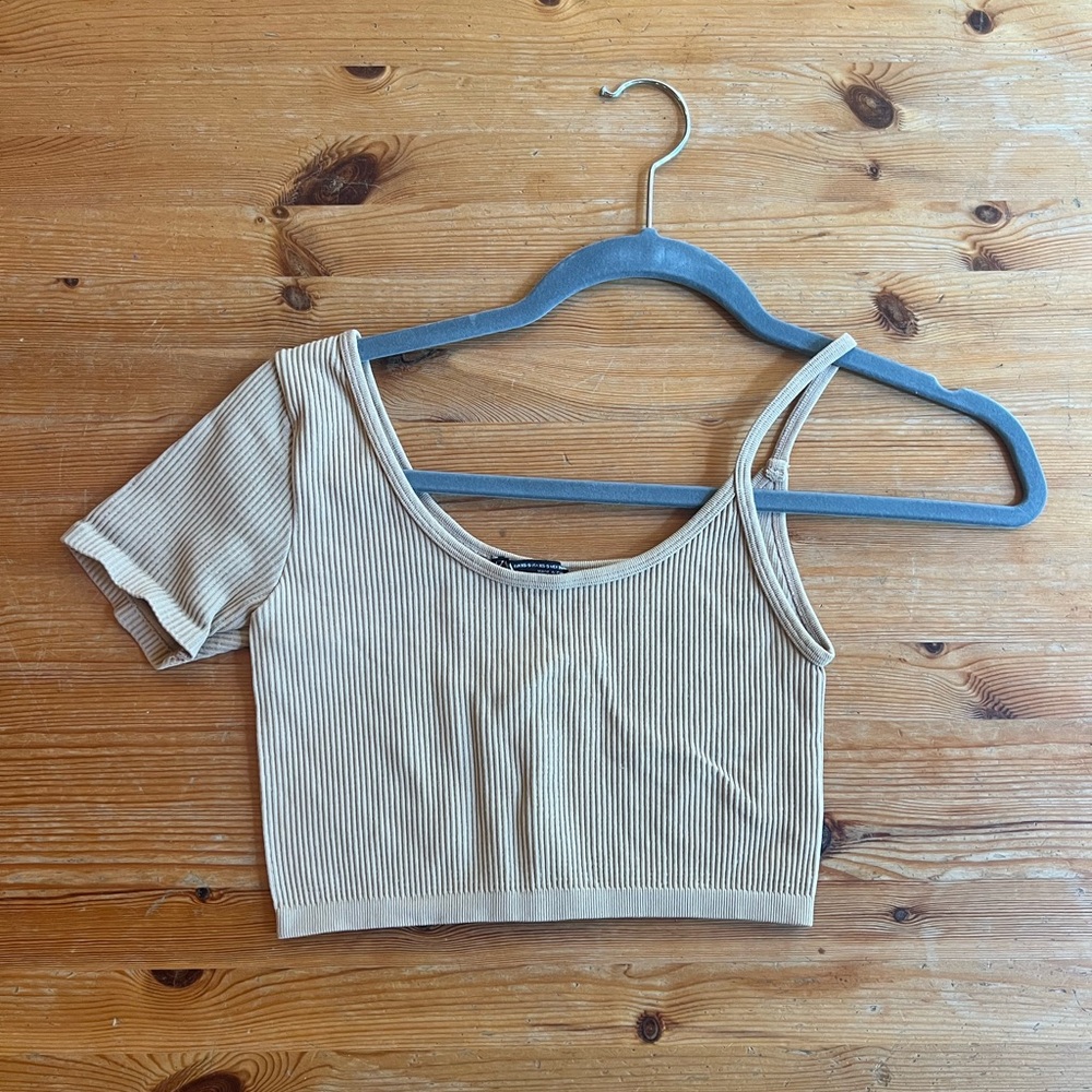 Zara Cropped Shirt